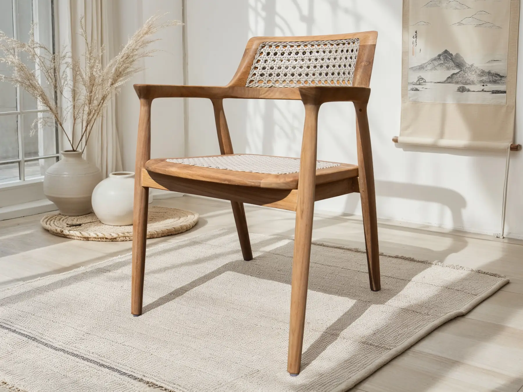 Pedro 4 Chair Dining Set