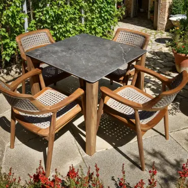 Pedro 4 Chair Dining Set