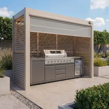Como Freestanding BBQ Shelter 1