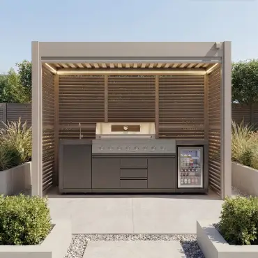 Como Freestanding BBQ Shelter 1