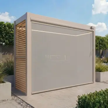 Como Freestanding BBQ Shelter 1