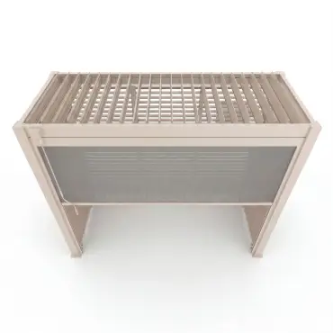 Como Freestanding BBQ Shelter 1