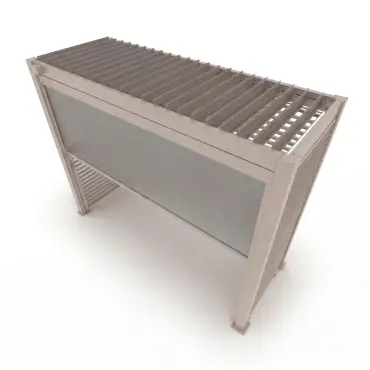 Como Freestanding BBQ Shelter 1