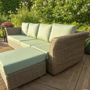 Montana Rattan 4 Seater Double Sofa Suite