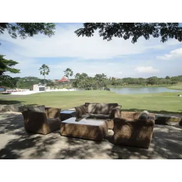 Montana 2 seater sofa suite – outdoor, UV-stable rattan