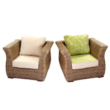 Montana 2 seater sofa suite – outdoor, UV-stable rattan