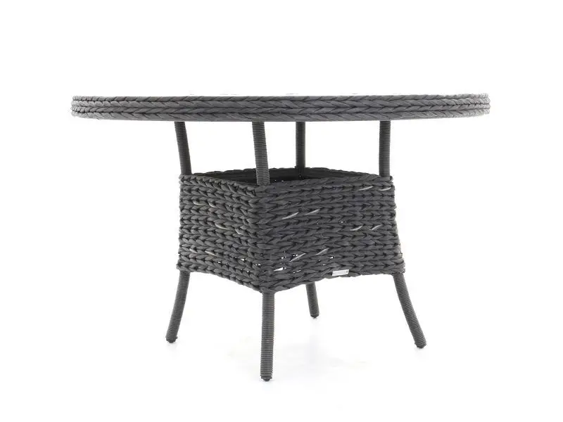 Midnight Montana Round 6 Chair Dining Set