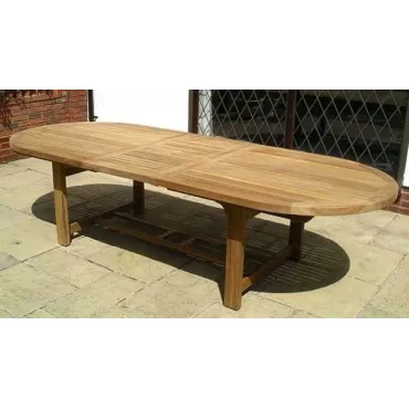 Malvern Luxury Teak 10 chair Dining Set - Certified