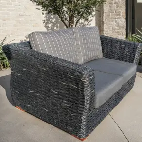 Midnight Montana garden furniture – handwoven outdoor set