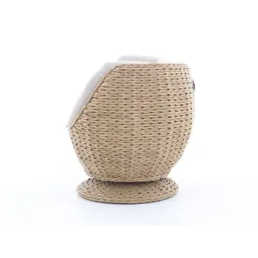 Montana swivel chair – hand-woven, UV-stabilised