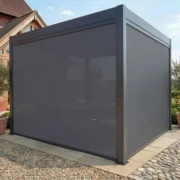 Jupiter Pergola Zip Drop Side Blind - 3m width