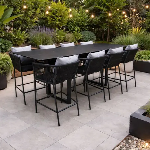 Aruba 8 Chair Bar Dining Set Aruba 8 Chair Bar Dining Set