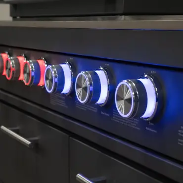 Riley Straight Outdoor Kitchen 6 Burner Gas BBQ S3638-A