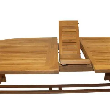 Malvern Luxury Teak 10 chair Dining Set - Certified
