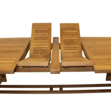 Malvern Luxury Teak 10 chair Dining Set - Certified