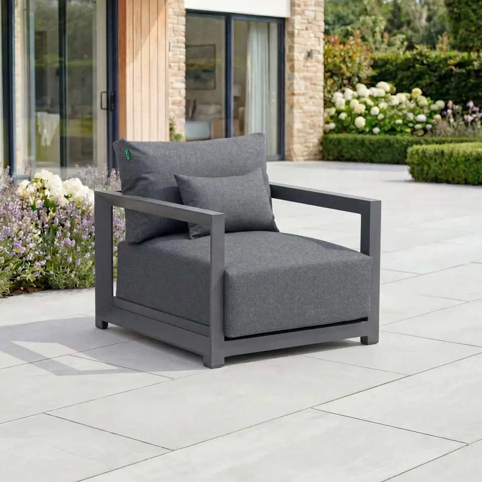 Rex Aluminium Lounging Armchair