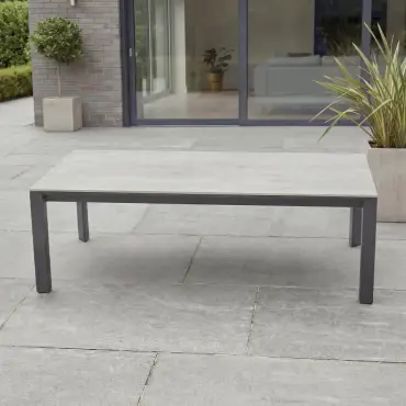 Rex Aluminium Rectangular Coffee Table – Weatherproof Outdoor
