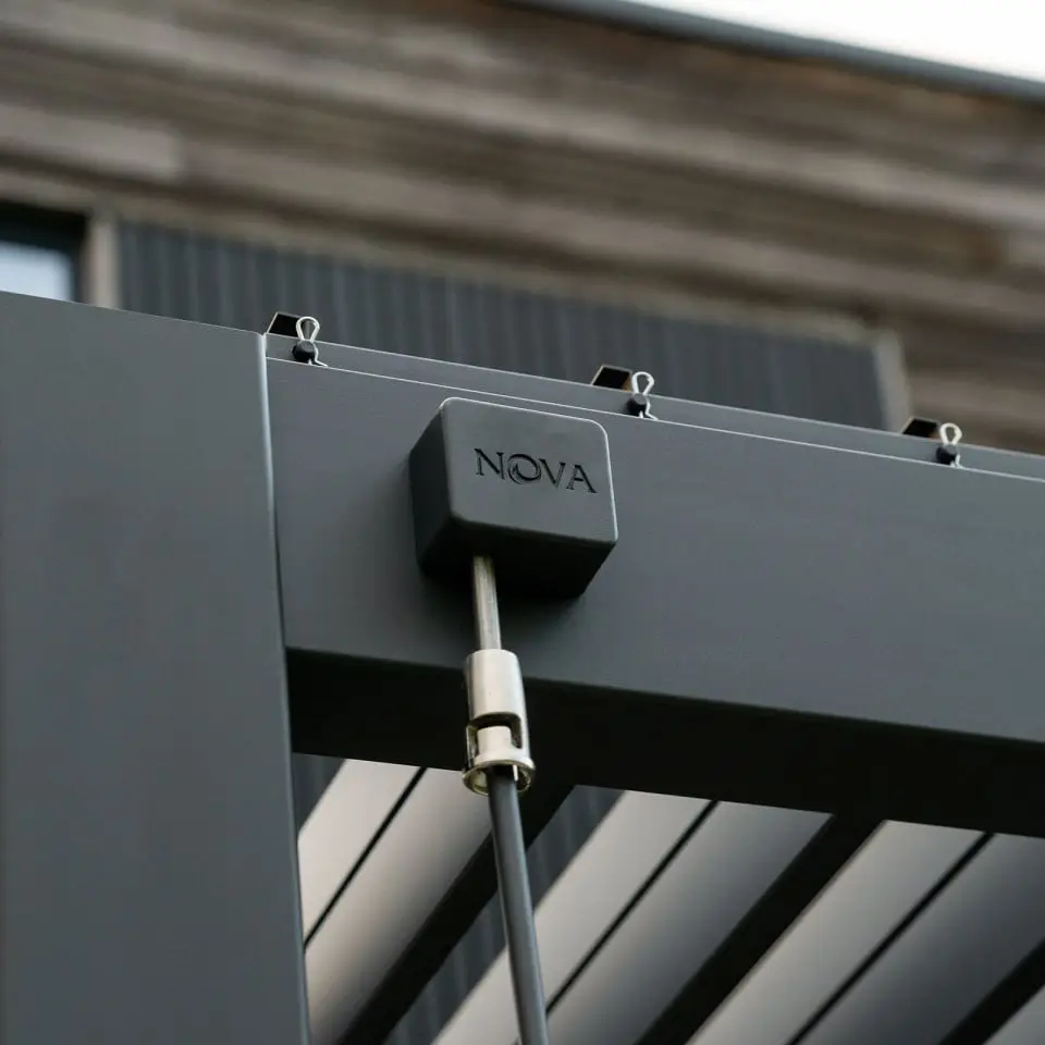 Titan Aluminium Metal Pergola - 6m (1+4+1m) x 3m Free Standing