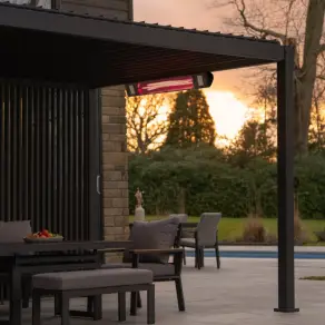 Solstice Pergola Mounted Electric Patio Heater