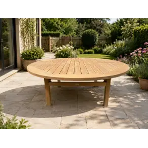 Chunky Malvern table - 210cm dia Certified