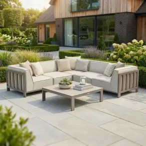 Ibiza Small Corner Sofa Set & Square Coffee Table