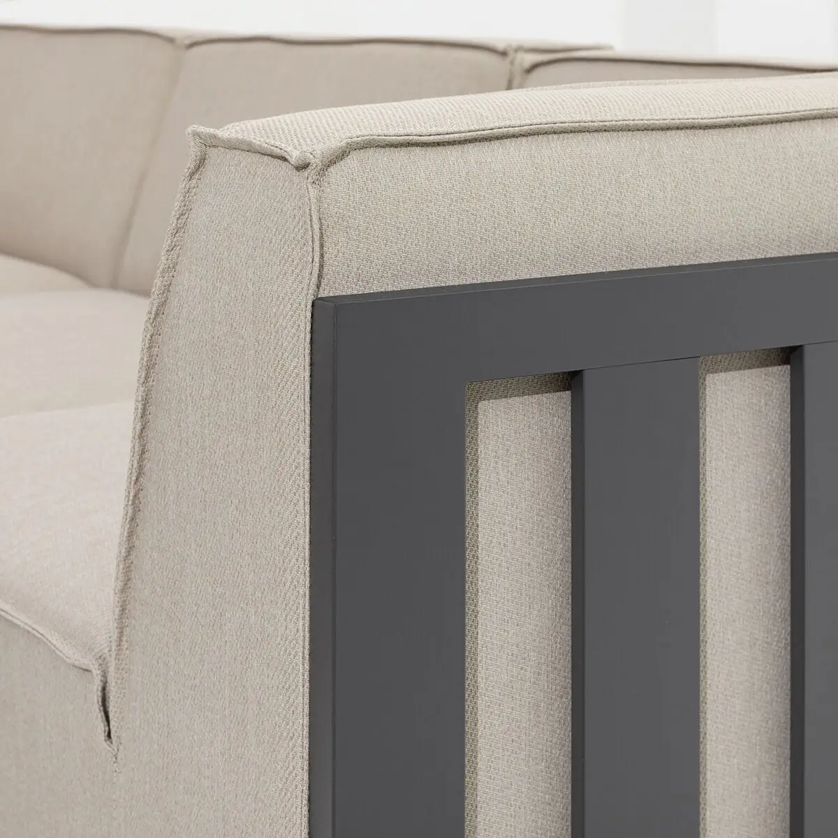 Ibiza Small Corner Sofa Set & Round Coffee Table