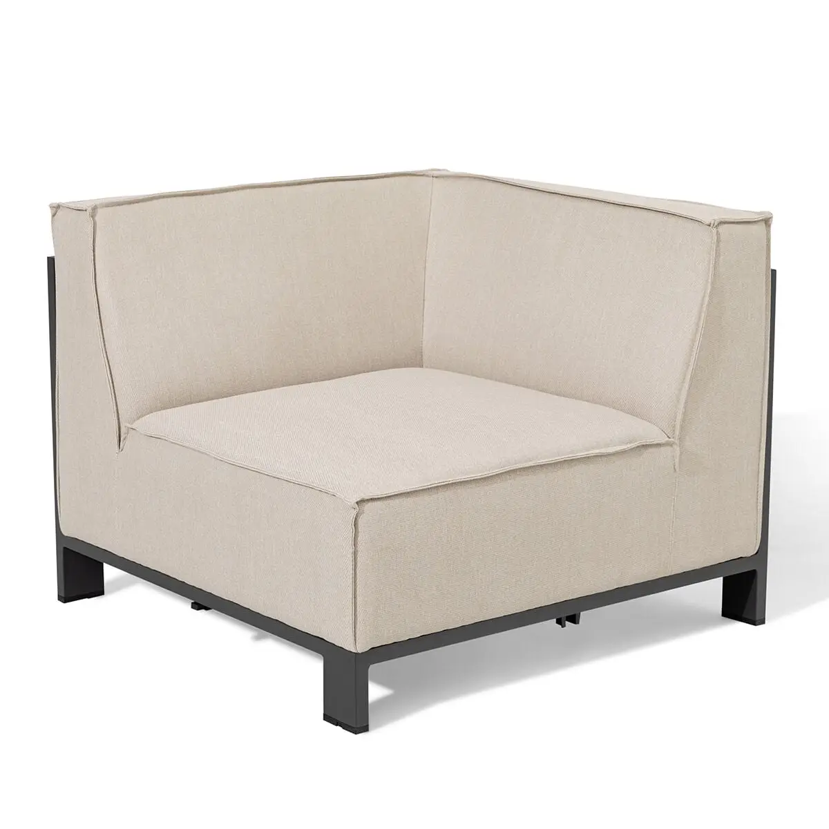 Ibiza Small Corner Sofa Set & Round Coffee Table