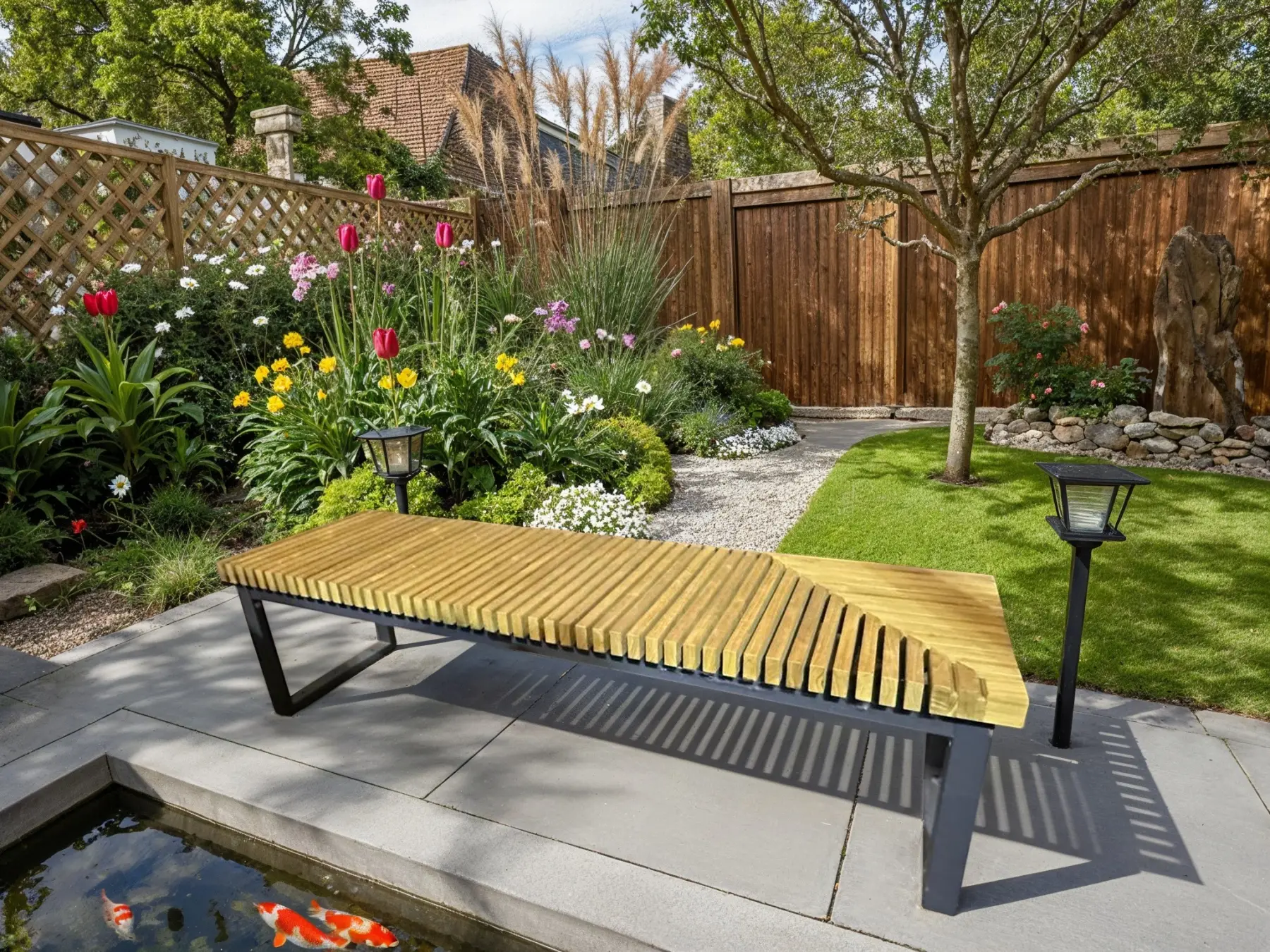 Mandalay Backless Corner Bench