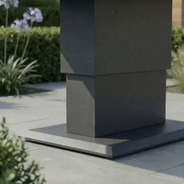 Aluminium Rectangular Outdoor Rising Table