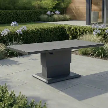 Aluminium Rectangular Outdoor Rising Table