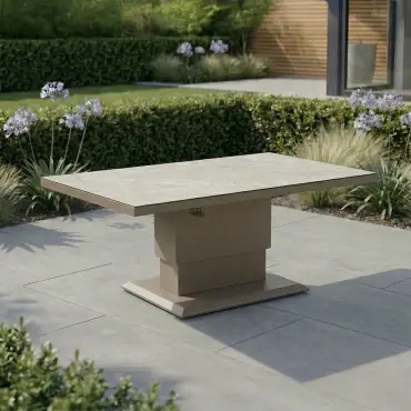 Aluminium Rectangular Outdoor Rising Table
