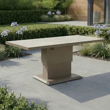 Aluminium Rectangular Outdoor Rising Table