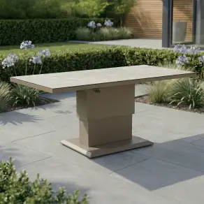 Aluminium Rectangular Outdoor Rising Table