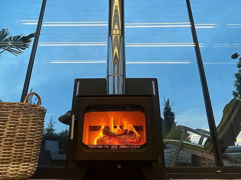 5kw Log Burner Kit | 3m