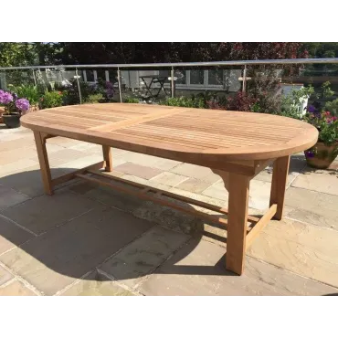 Chunky 180cm to 250cm ext table Certified