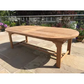Chunky 180cm to 250cm ext table Certified