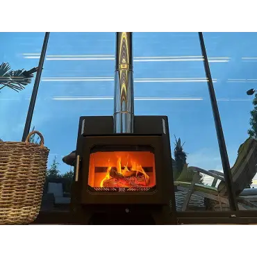 5kw Log Burner Kit | 3m