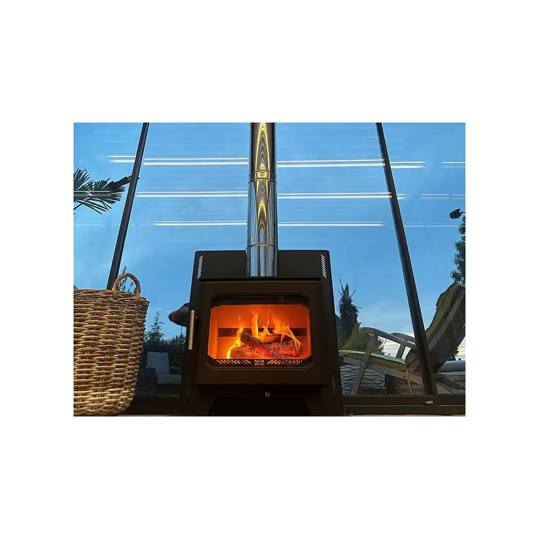 5kw Log Burner Kit | 3m 5kw Log Burner Kit | 3m