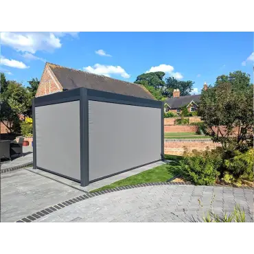 Eclipse 3 X 4m LED Motorised Pergola | Free Standing