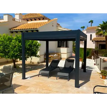 Eclipse 3 X 3m LED Motorised Pergola | Free Standing