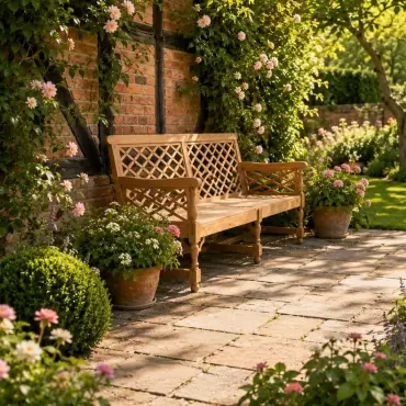Balmoral 2m Teak Bench