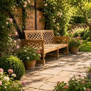 Balmoral 2m Teak Bench