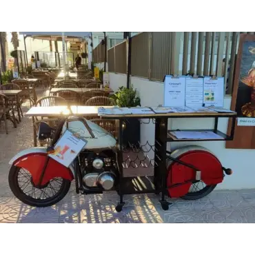 Indian Rajdoot Motorcycle Bar
