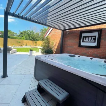 Aluminium Pergolas Titan 3m Square Aluminium Pergola