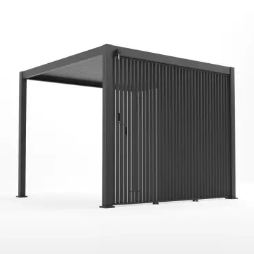 Titan Vertical Louvre Side Wall Panel 1m