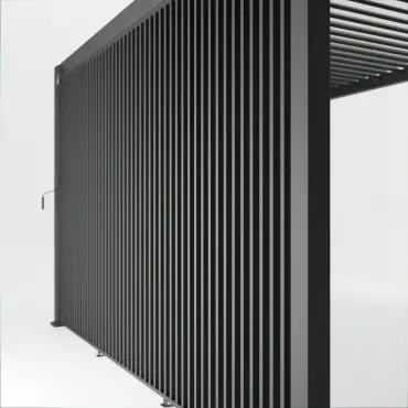 Titan Vertical Louvre Side Wall Panel 1.2m