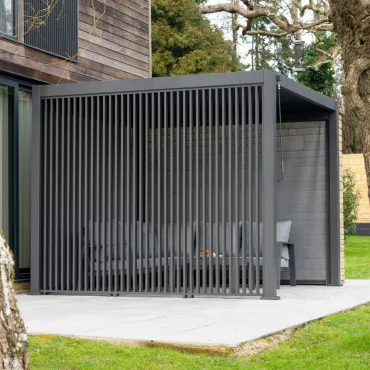 Titan Vertical Louvre Side Wall Panel 1.3m