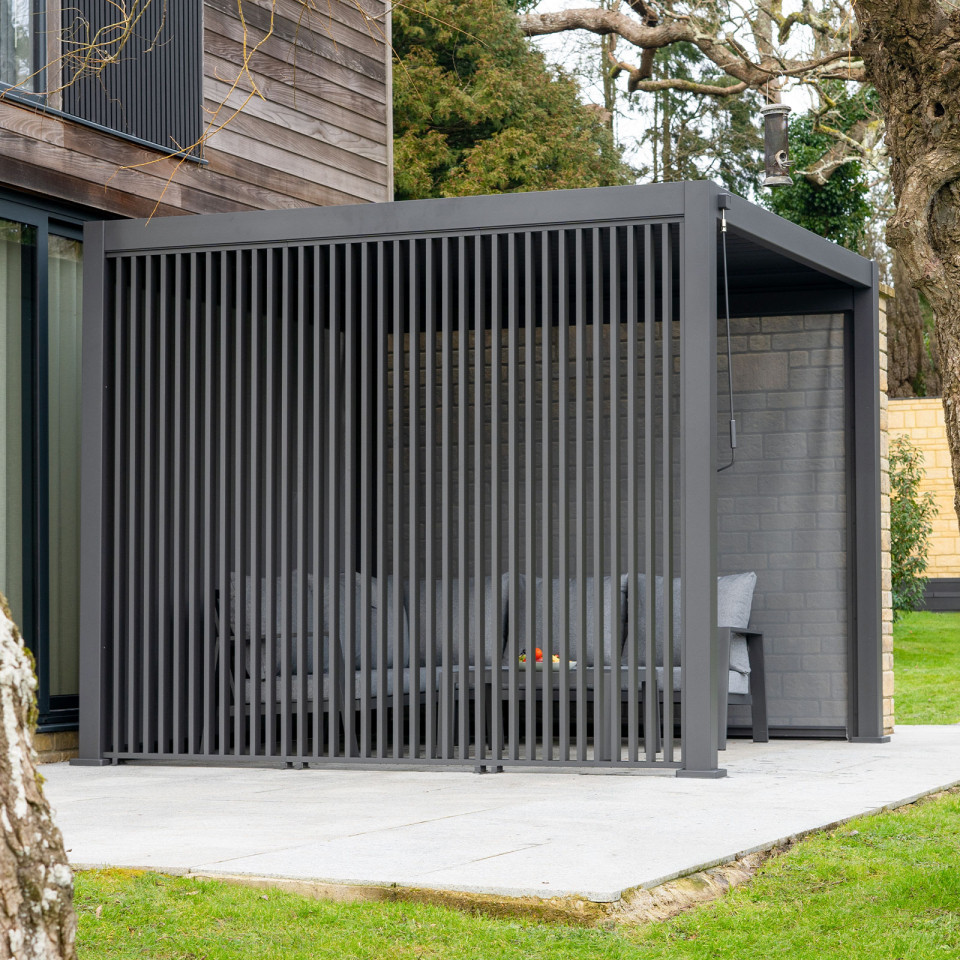 Titan Vertical Louvre Side Wall Panel 1.3m