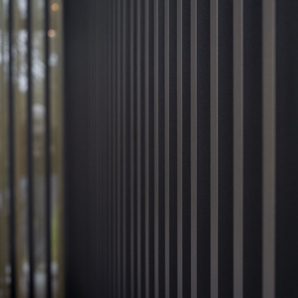 Titan Vertical Louvre Side Wall Panel 1.3m