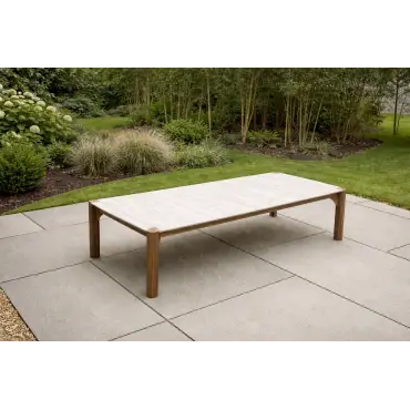 Veluta Curve Corner Unit - Teak Certified